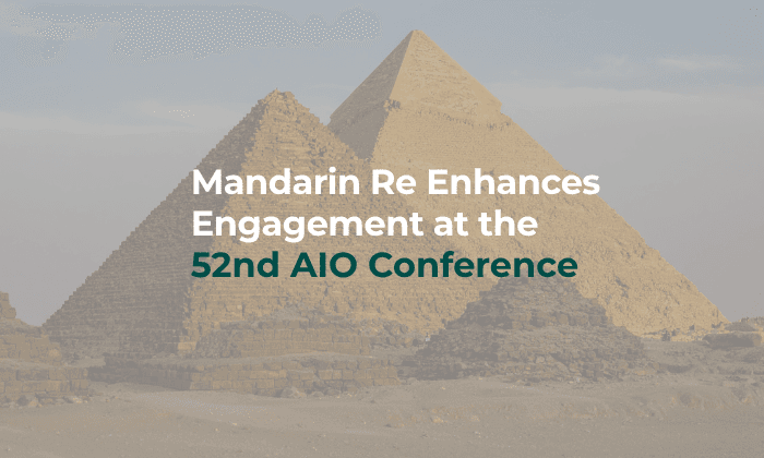 Mandarin Re Strengthens African Market Engagement at the 52nd AIO Conference in Cairo