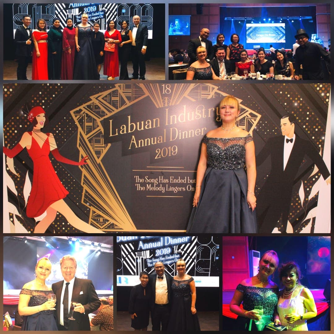 MANDARIN RE LTD. CEO, TATIANA BELOVA TOOK PART IN LABUAN IBFC INDUSTRY ANNUAL DINNER