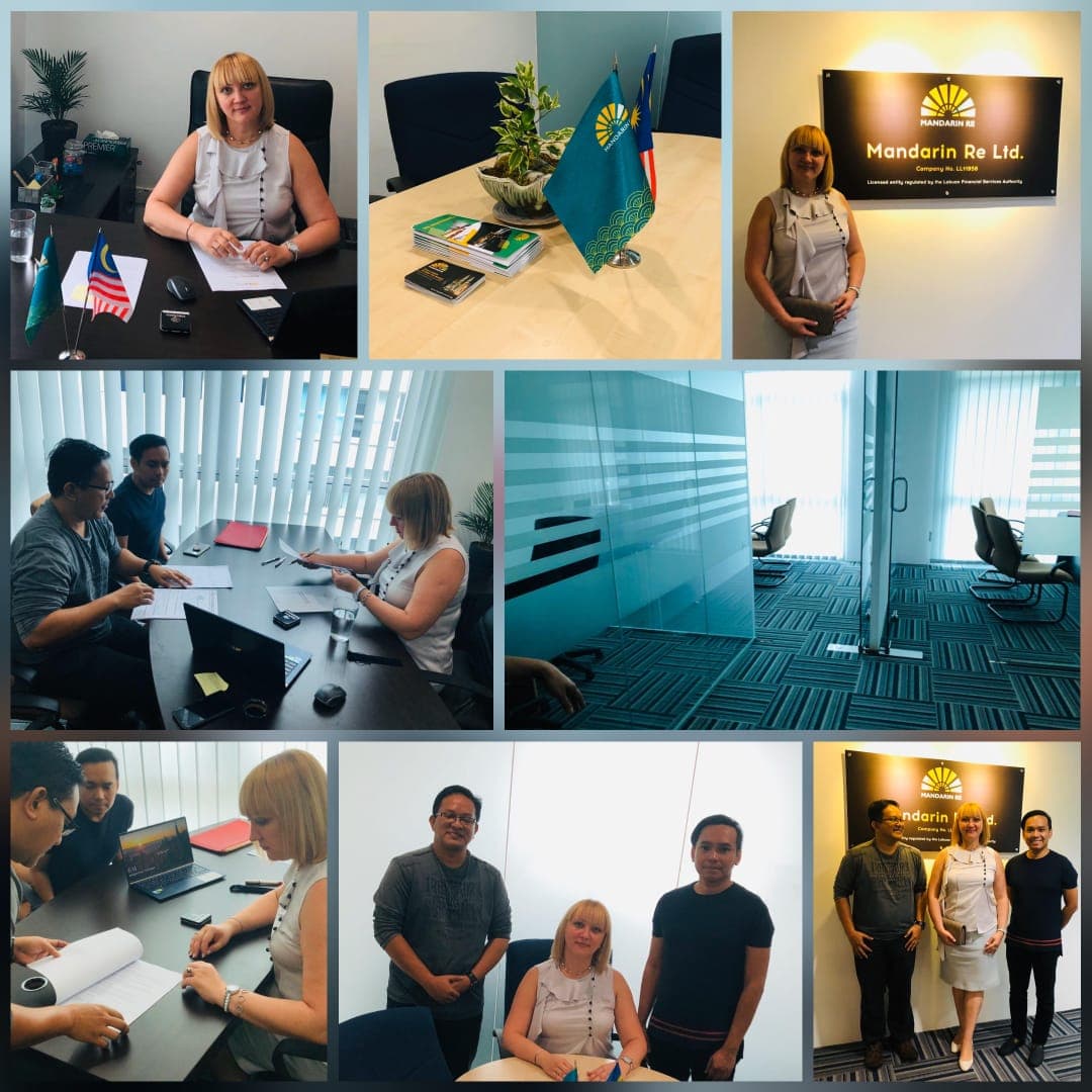 MANDARIN RE LTD. CEO, TATIANA BELOVA TRAVELED TO KUALA LUMPUR