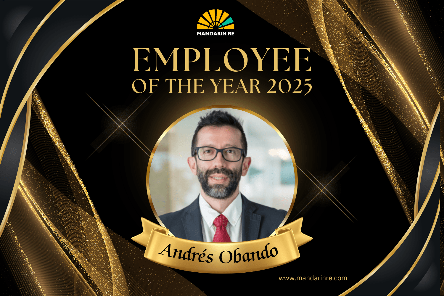 Mandarin Re Celebrates Employee of the Year 2025