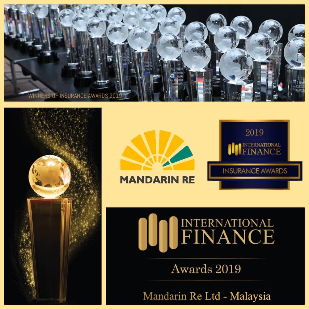 MANDARIN RE LTD. GETS ITS FIRST PROFESSIONAL AWARD