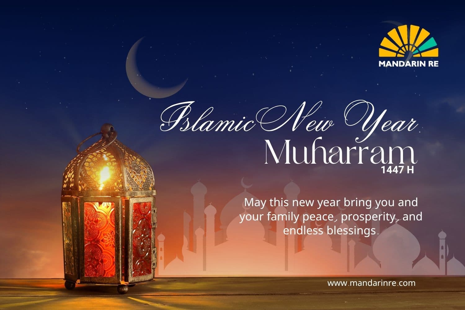 Mandarin Re Extends Warm Wishes for the Islamic New Year 1447H